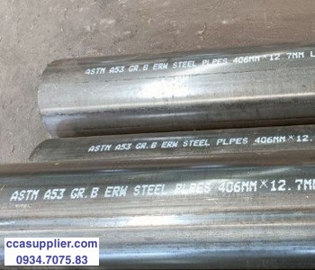 SEAMLESS PIPE STEEL API 5L GR.B ASTM A106/A53 DN400 D406.4mm