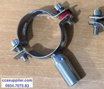 Cùm kẹp đỡ ống inox vi sinh