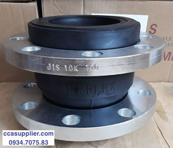 Khớp cao su chống rung lắp bích Jis 10k