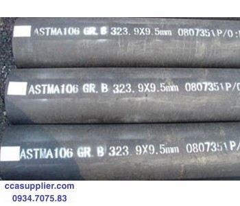 ASTM A106 API 5L GR.B Seamless Steel Pipe 12" OD323.9mm x 10.31mm