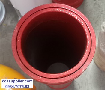 Ống giảm nối ống bơm bê tông Dn150 x 125