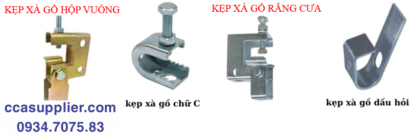 cac loai kep xa go thong dung